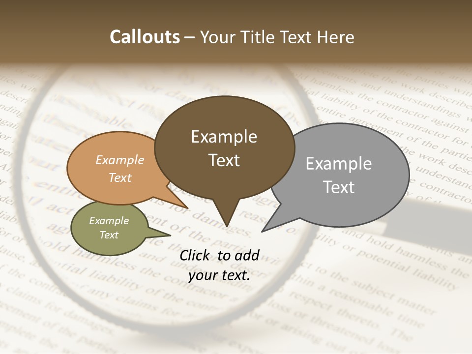 Senior  Aging Background PowerPoint Template