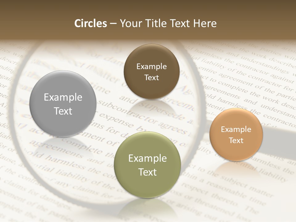 Senior  Aging Background PowerPoint Template