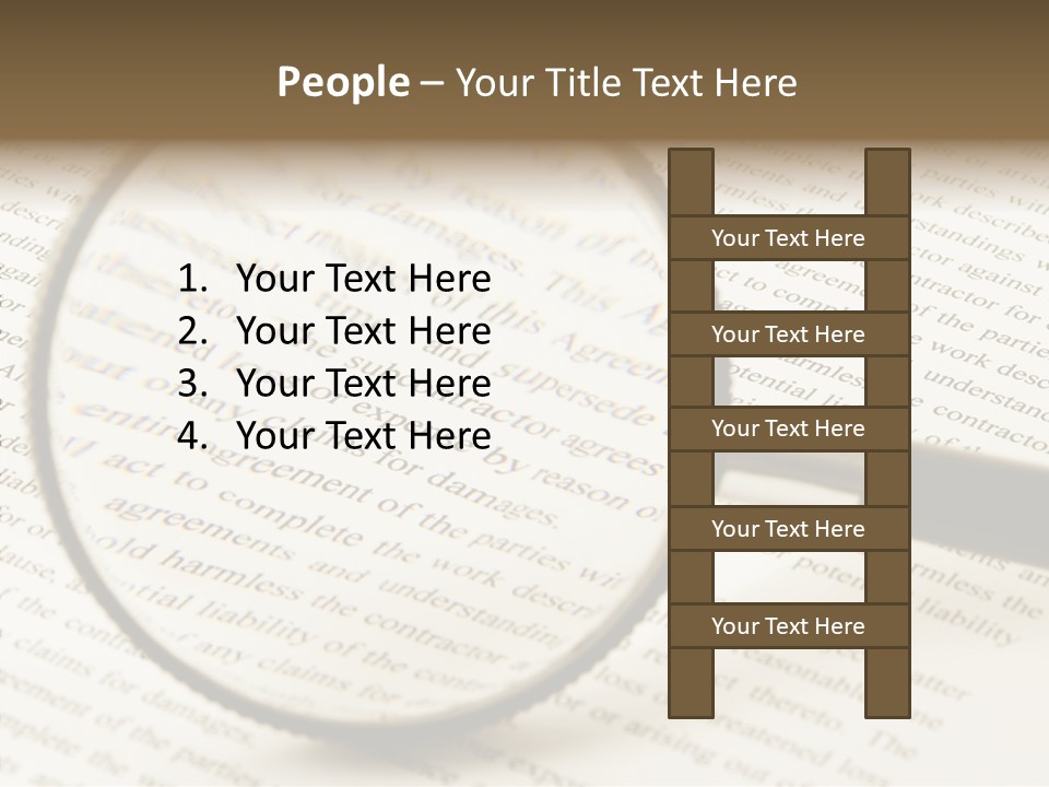 Senior  Aging Background PowerPoint Template