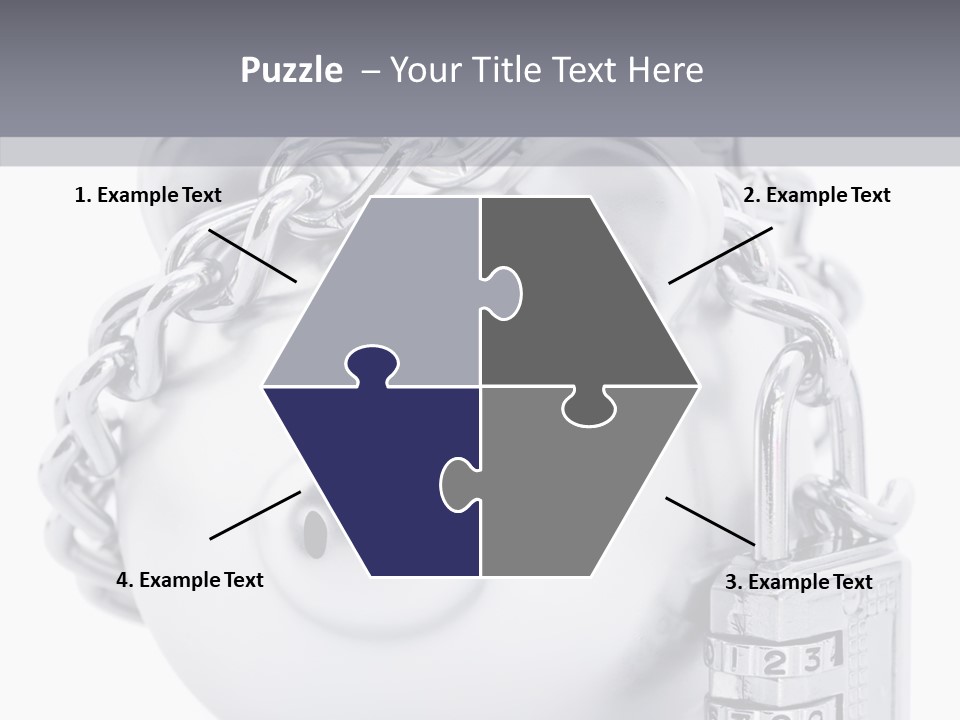 Female Holding Hands Two PowerPoint Template