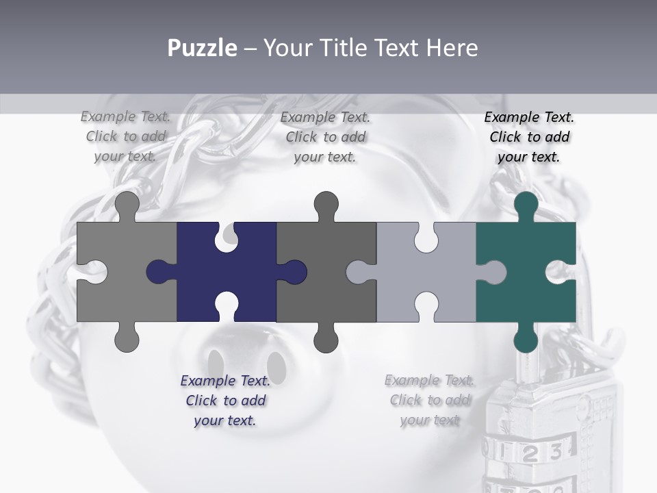 Female Holding Hands Two PowerPoint Template