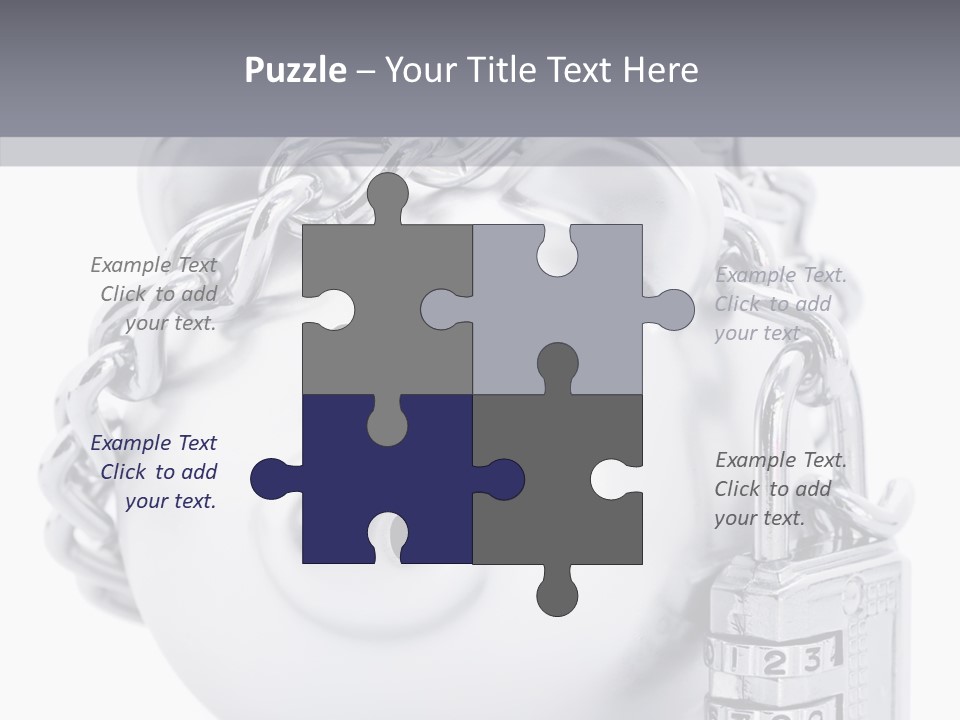 Female Holding Hands Two PowerPoint Template