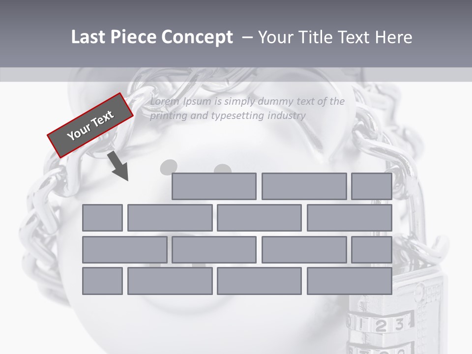 Female Holding Hands Two PowerPoint Template