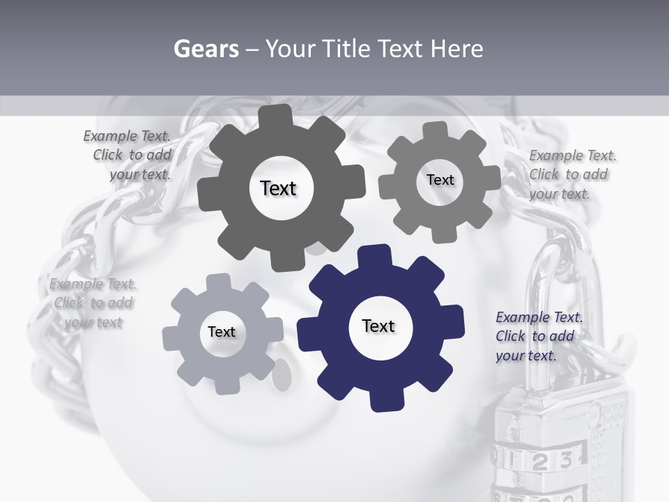 Female Holding Hands Two PowerPoint Template