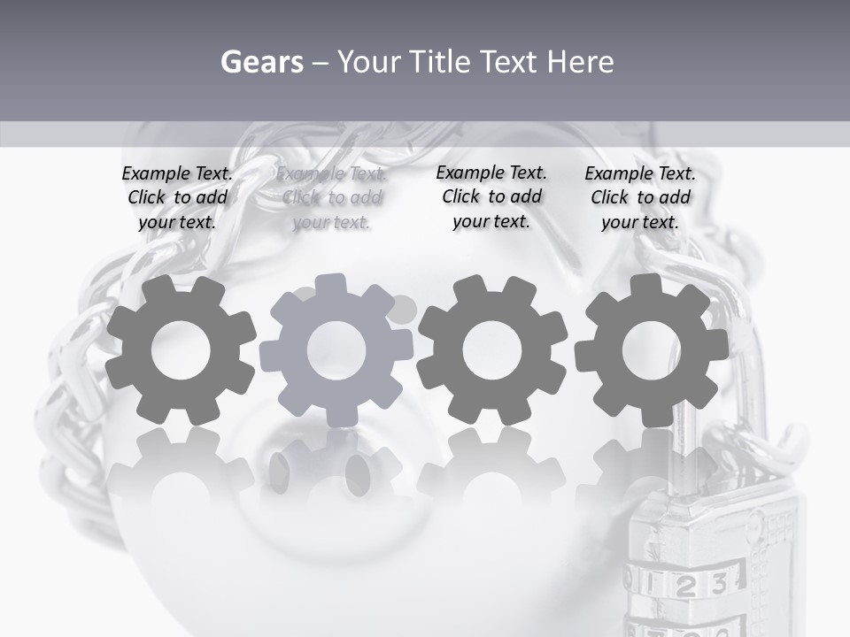 Female Holding Hands Two PowerPoint Template