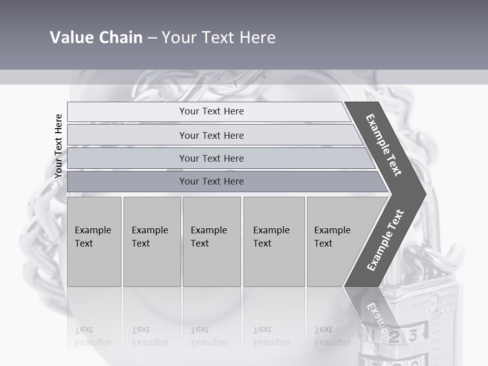 Female Holding Hands Two PowerPoint Template