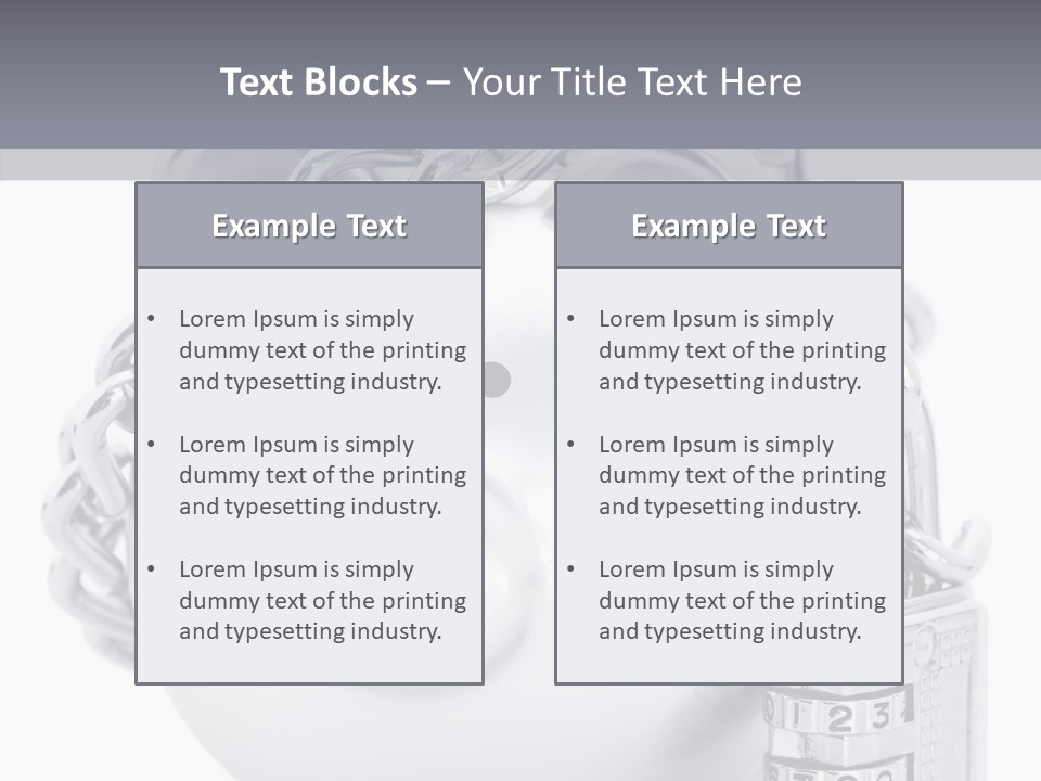 Female Holding Hands Two PowerPoint Template