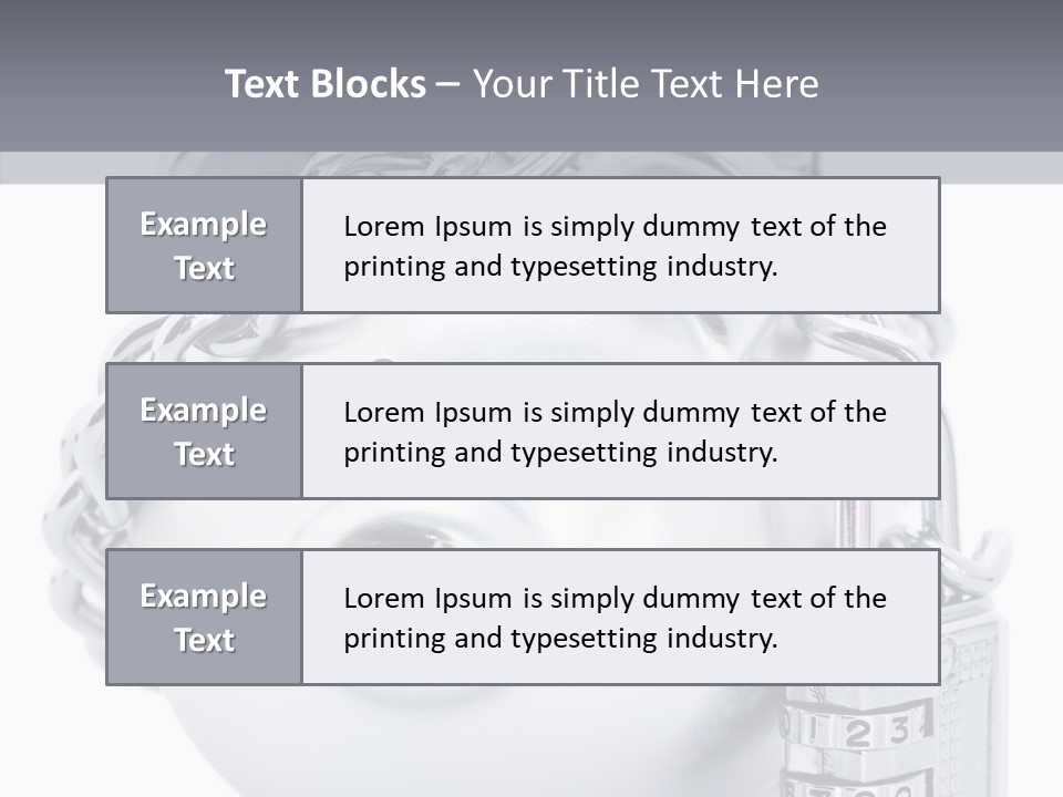 Female Holding Hands Two PowerPoint Template