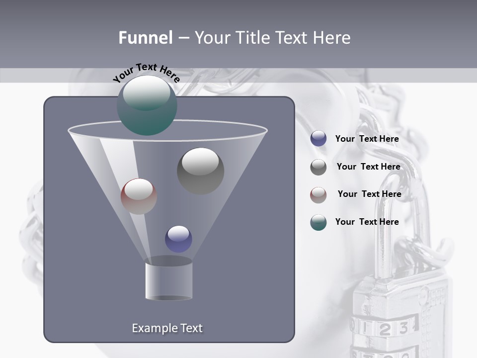 Female Holding Hands Two PowerPoint Template