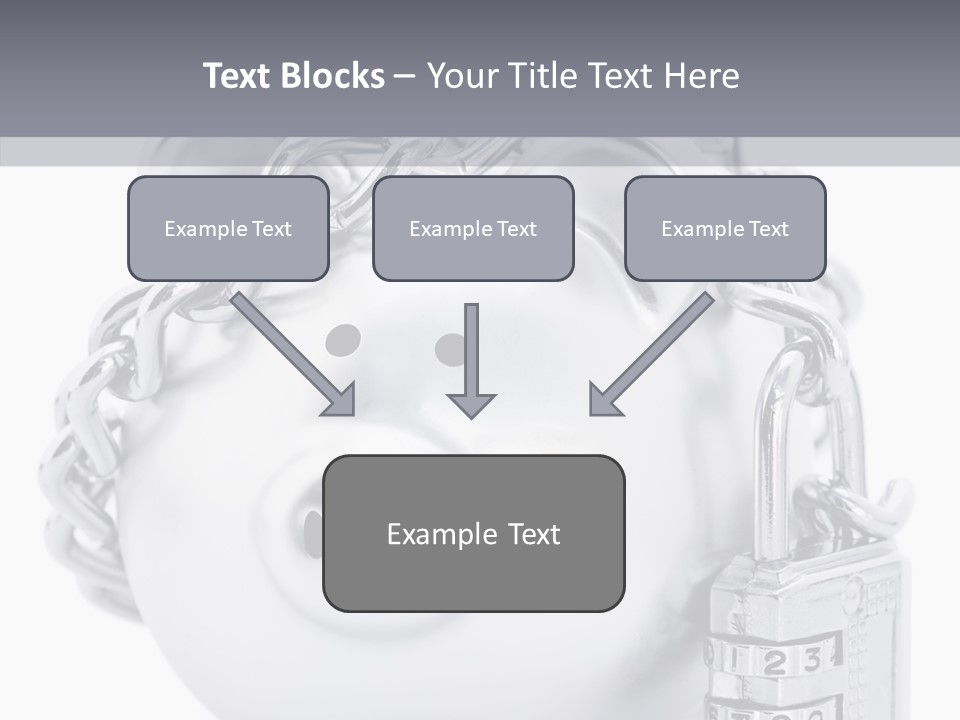 Female Holding Hands Two PowerPoint Template