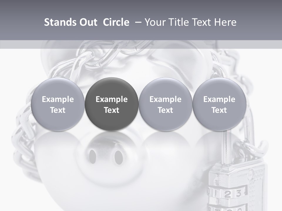 Female Holding Hands Two PowerPoint Template