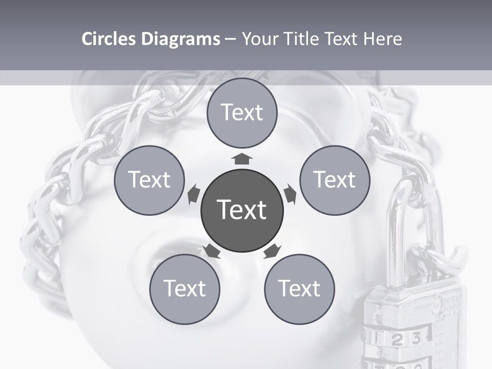 Female Holding Hands Two PowerPoint Template