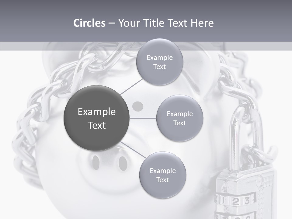 Female Holding Hands Two PowerPoint Template