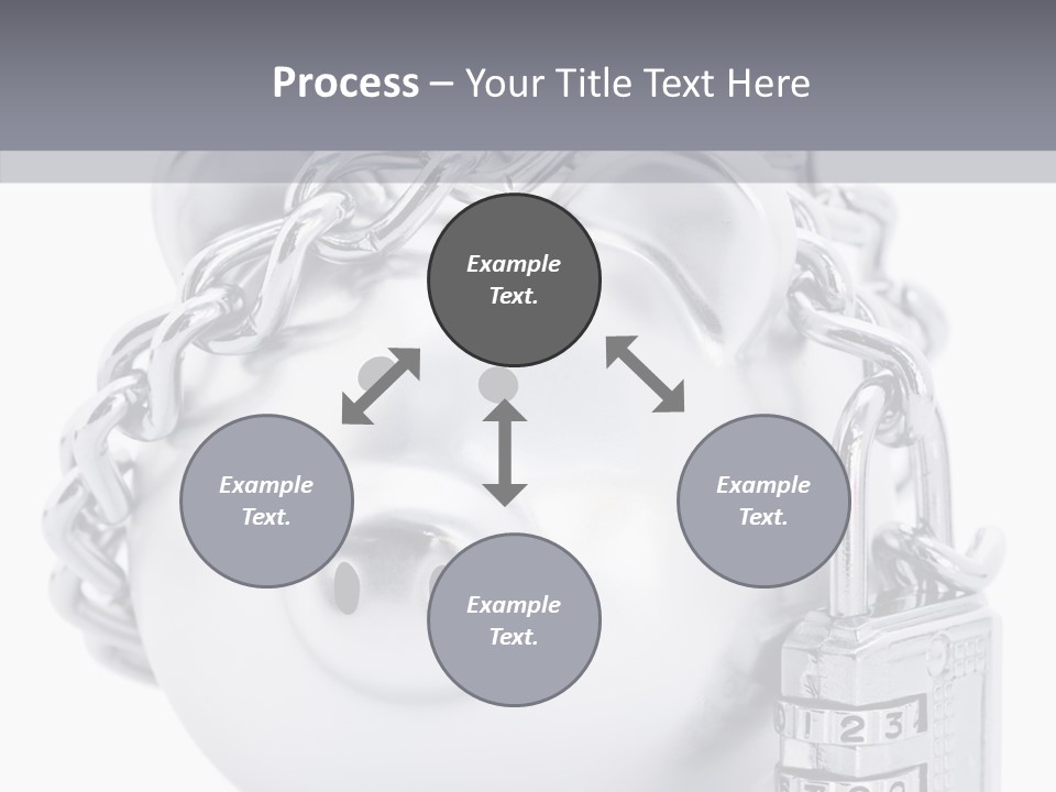 Female Holding Hands Two PowerPoint Template
