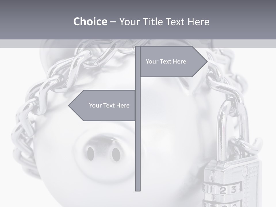 Female Holding Hands Two PowerPoint Template