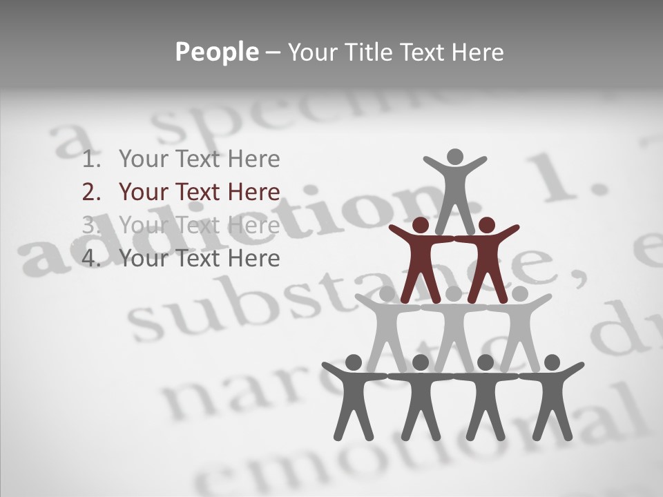 Assistance Helping Hand Human PowerPoint Template