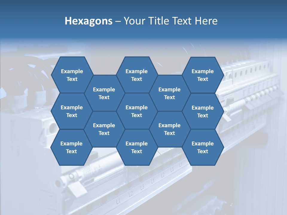 Young Grandmother Close Up PowerPoint Template