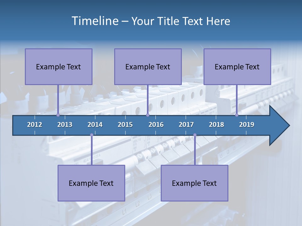 Young Grandmother Close Up PowerPoint Template