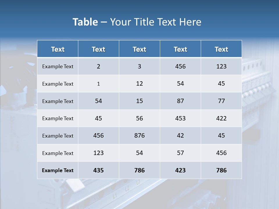 Young Grandmother Close Up PowerPoint Template