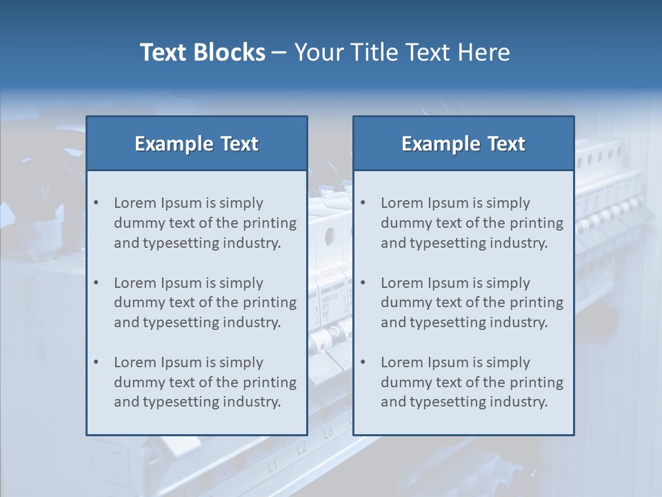 Young Grandmother Close Up PowerPoint Template