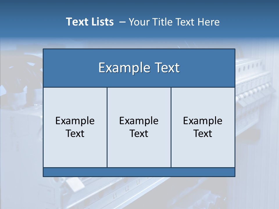 Young Grandmother Close Up PowerPoint Template
