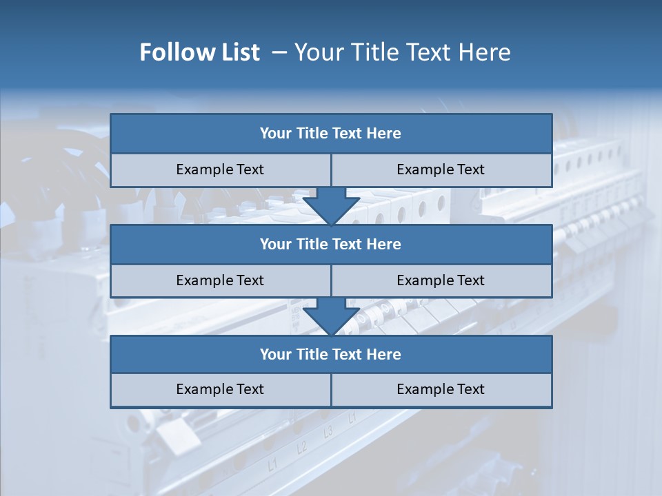 Young Grandmother Close Up PowerPoint Template