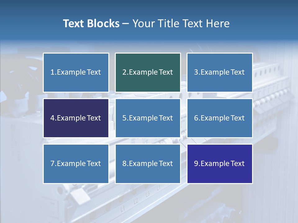 Young Grandmother Close Up PowerPoint Template