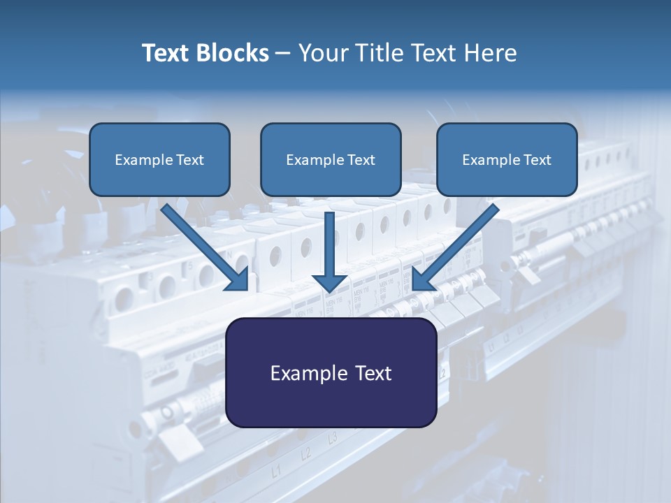 Young Grandmother Close Up PowerPoint Template