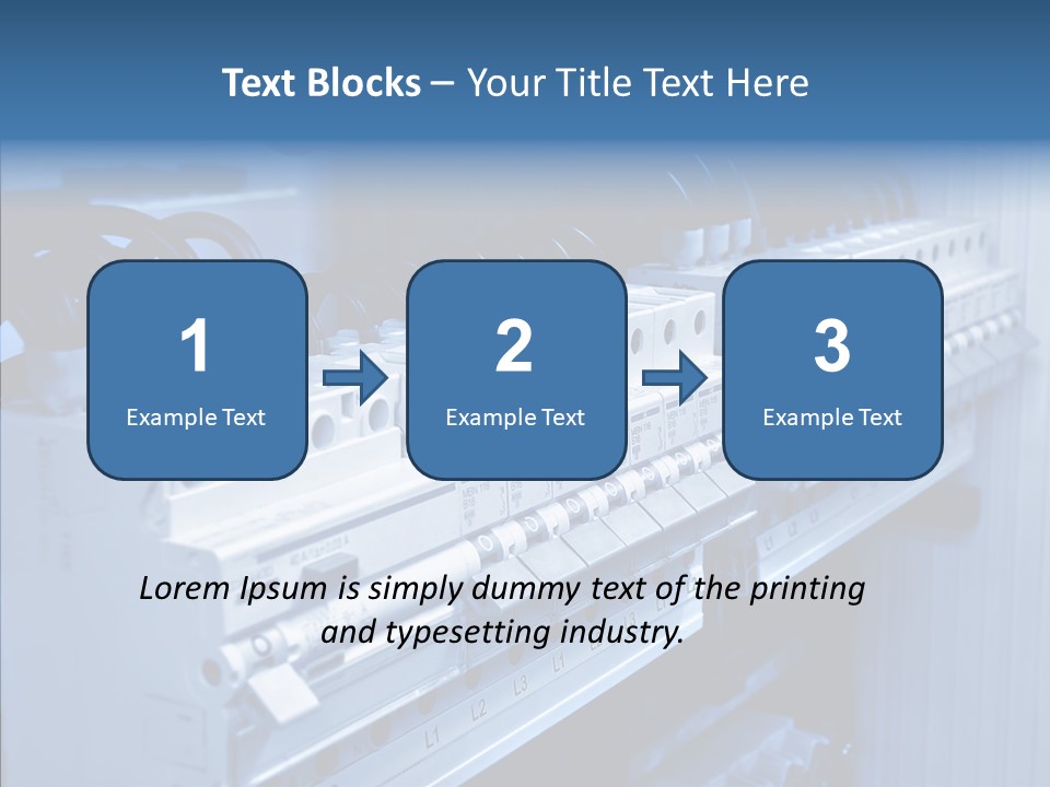 Young Grandmother Close Up PowerPoint Template
