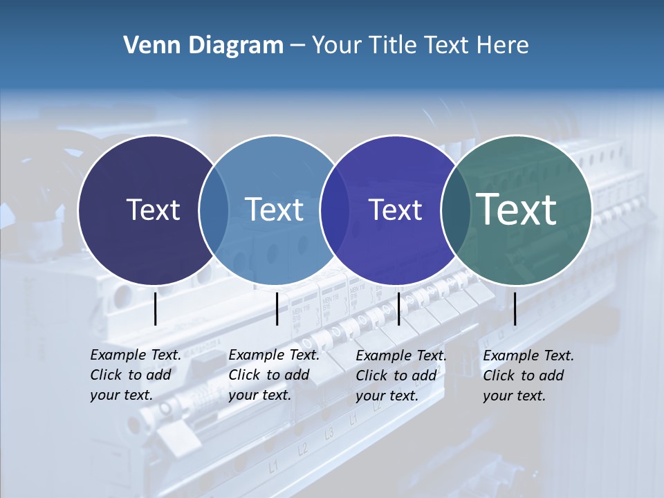 Young Grandmother Close Up PowerPoint Template