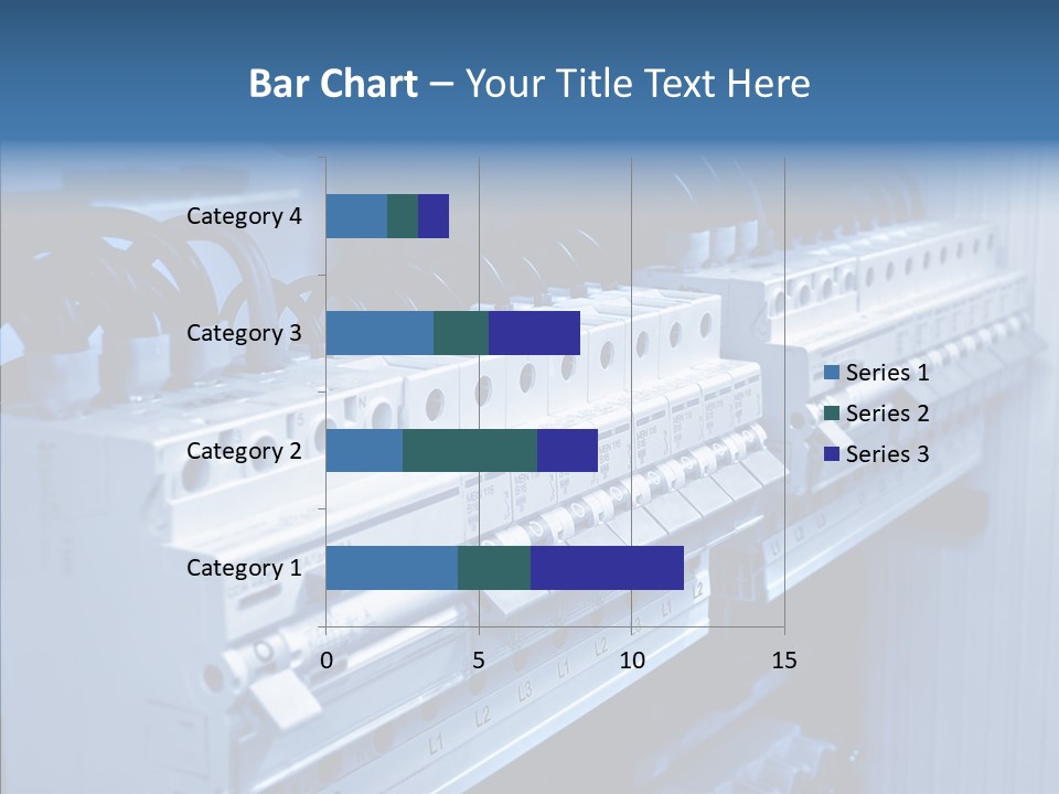 Young Grandmother Close Up PowerPoint Template