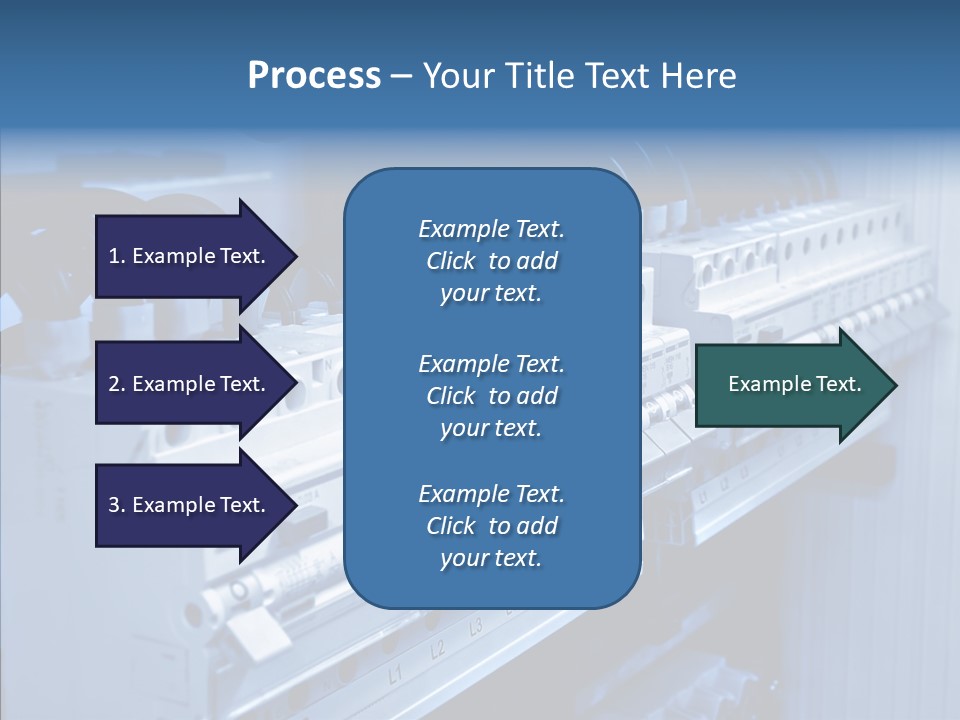 Young Grandmother Close Up PowerPoint Template