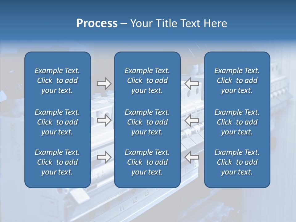 Young Grandmother Close Up PowerPoint Template