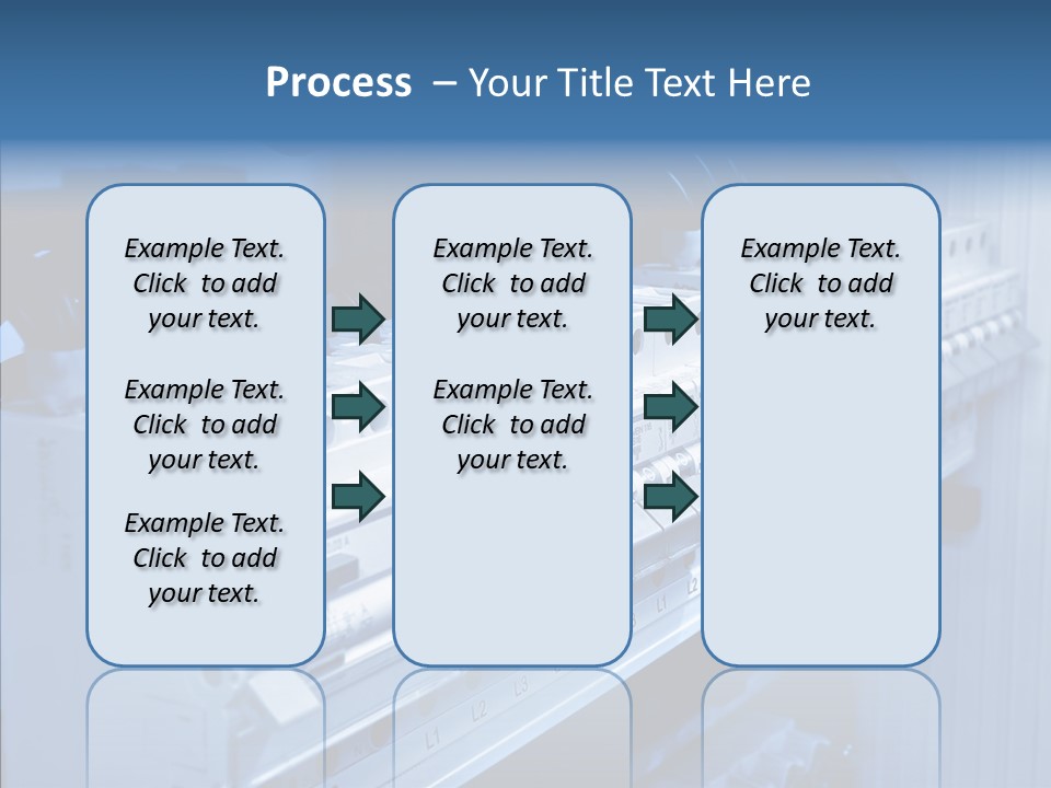 Young Grandmother Close Up PowerPoint Template
