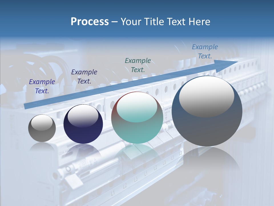 Young Grandmother Close Up PowerPoint Template