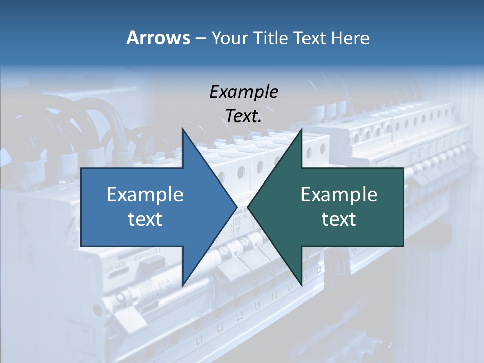 Young Grandmother Close Up PowerPoint Template