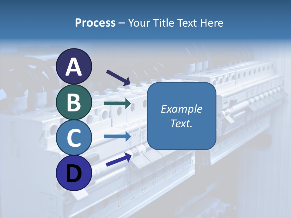 Young Grandmother Close Up PowerPoint Template