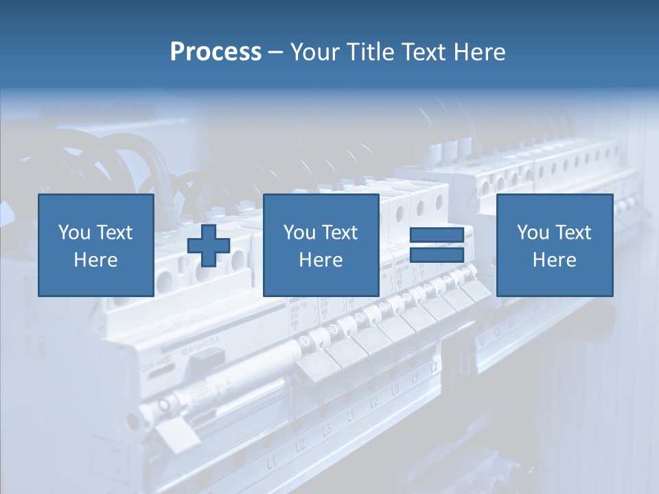 Young Grandmother Close Up PowerPoint Template