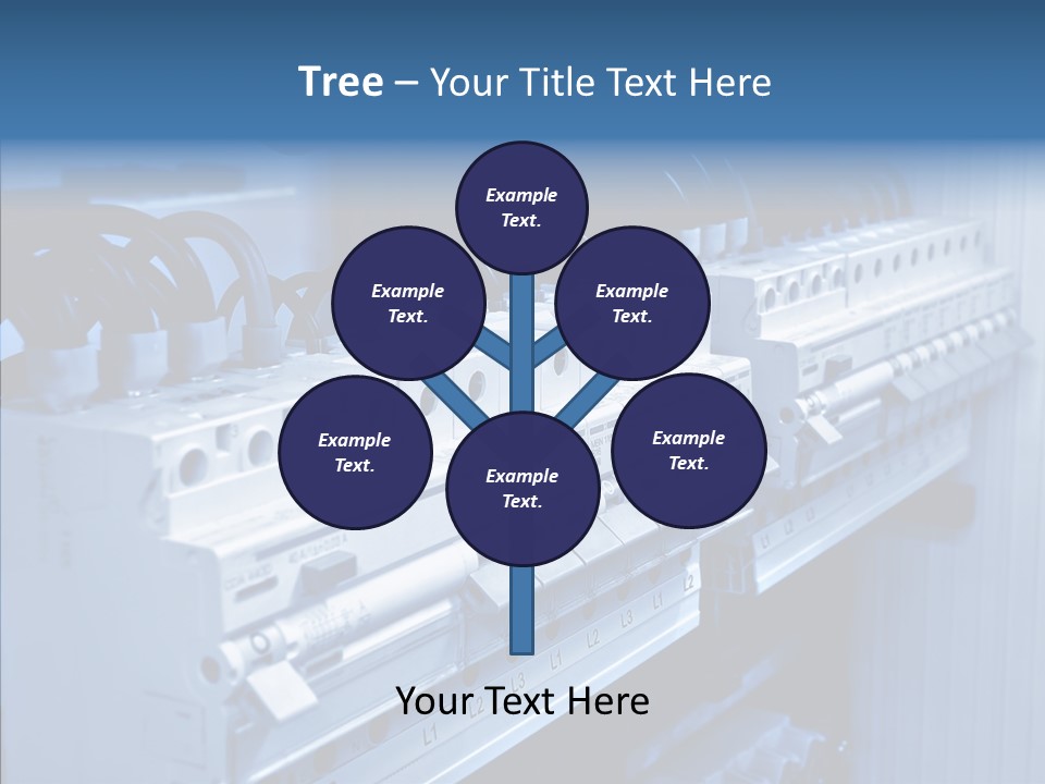 Young Grandmother Close Up PowerPoint Template