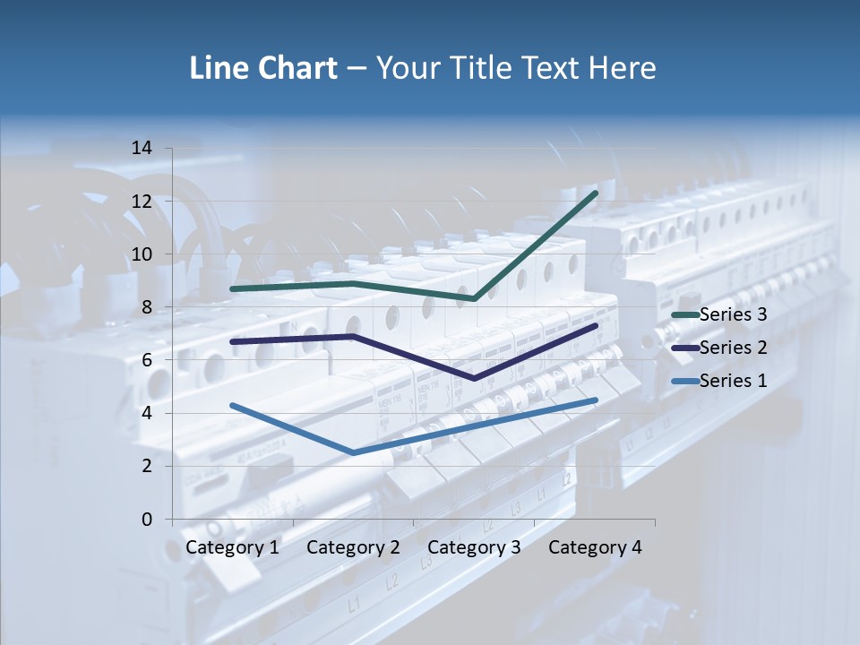 Young Grandmother Close Up PowerPoint Template