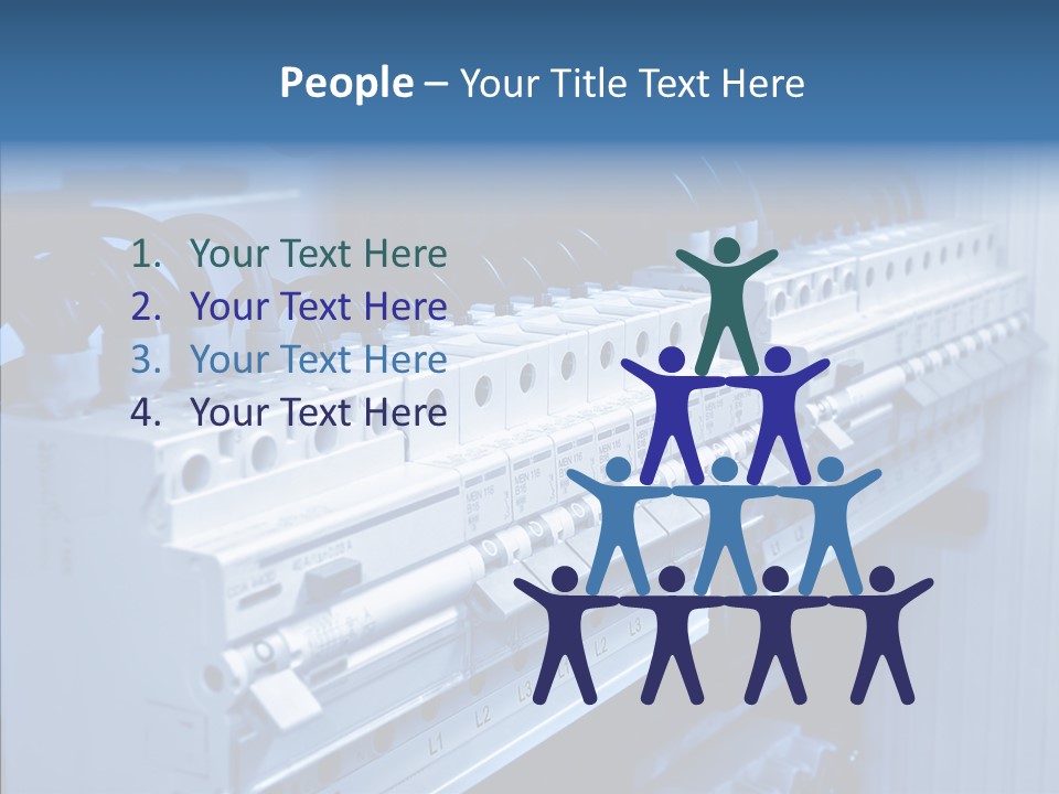 Young Grandmother Close Up PowerPoint Template