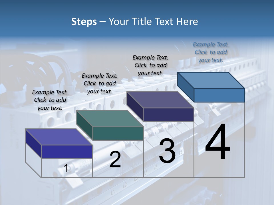 Young Grandmother Close Up PowerPoint Template