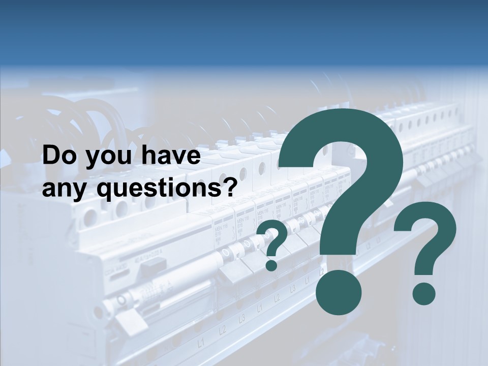 Young Grandmother Close Up PowerPoint Template