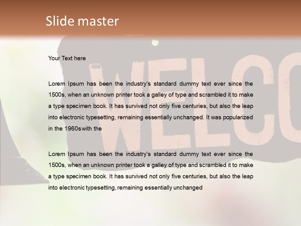 Helping Hand Grandmother Senior PowerPoint Template