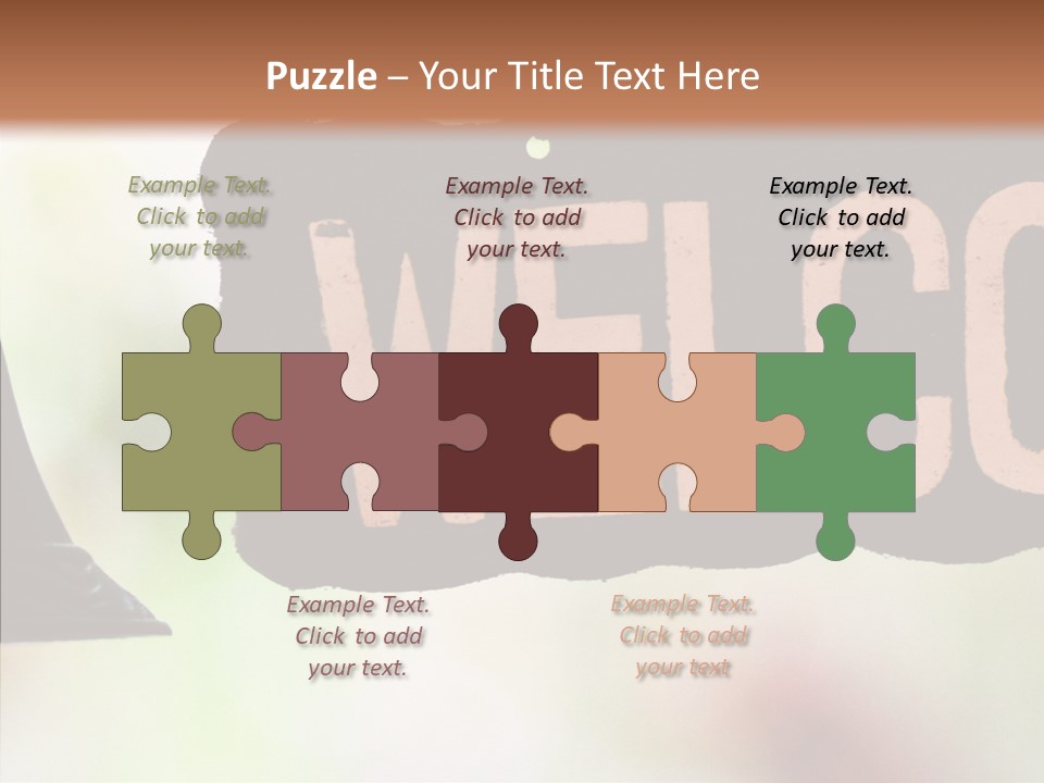 Helping Hand Grandmother Senior PowerPoint Template