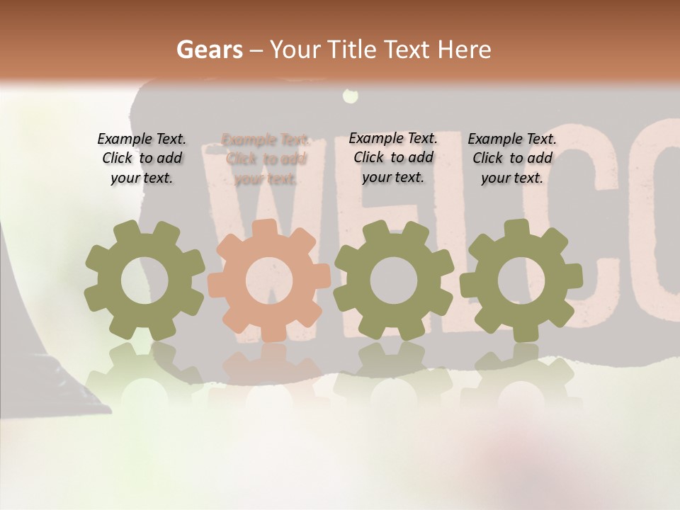 Helping Hand Grandmother Senior PowerPoint Template