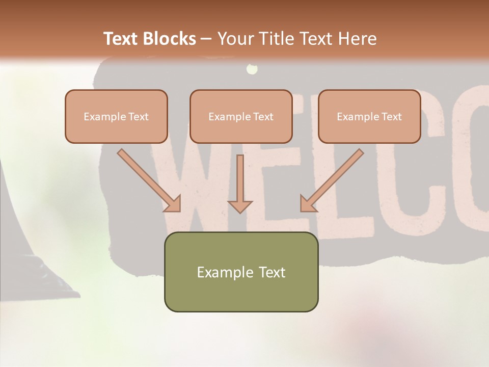 Helping Hand Grandmother Senior PowerPoint Template