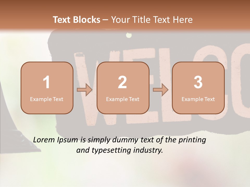 Helping Hand Grandmother Senior PowerPoint Template