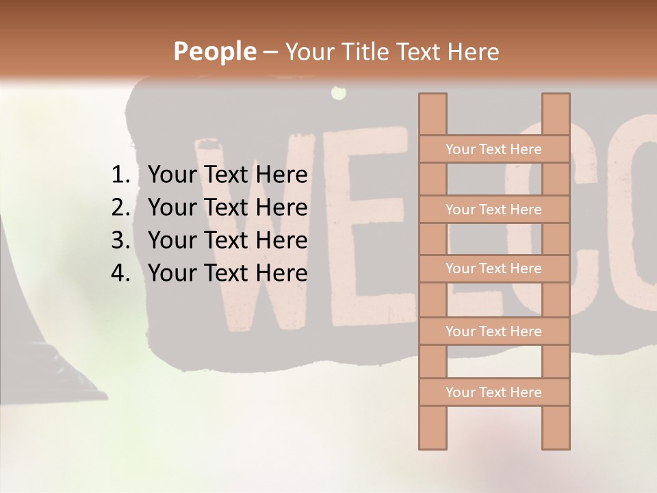 Helping Hand Grandmother Senior PowerPoint Template