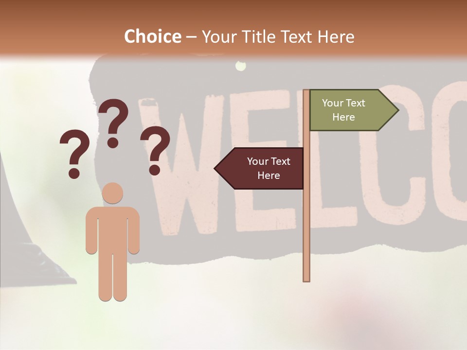 Helping Hand Grandmother Senior PowerPoint Template